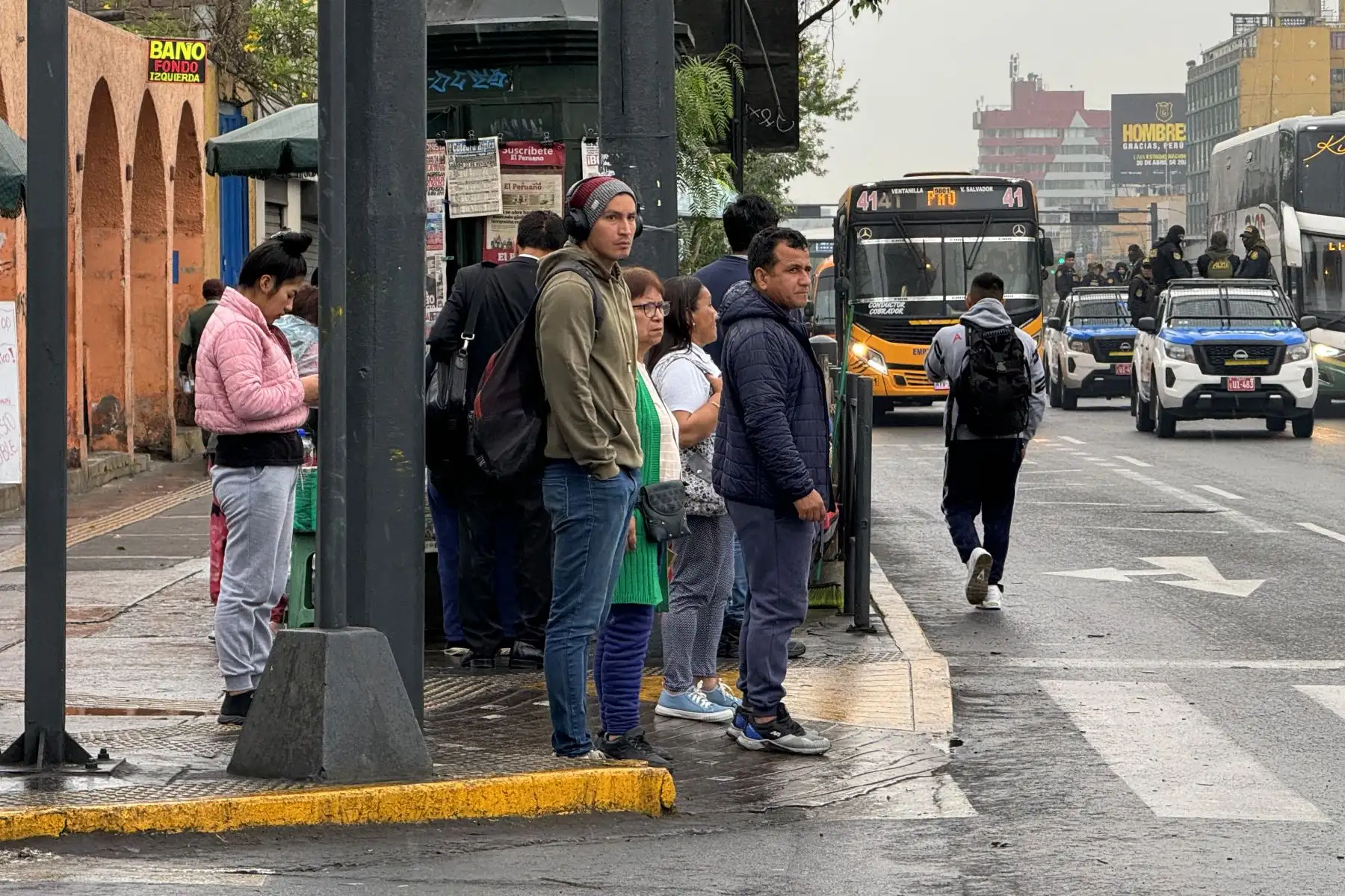 La ciudad de Lima amaneció con una lluvia ligera el viernes 22 de noviembre de 2024. Foto: ANDINA/Daniel Bracamonte