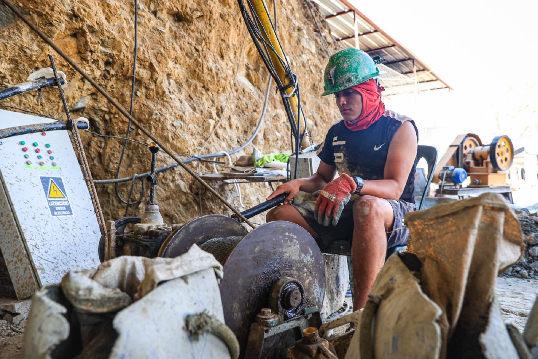 Pequeña minería.