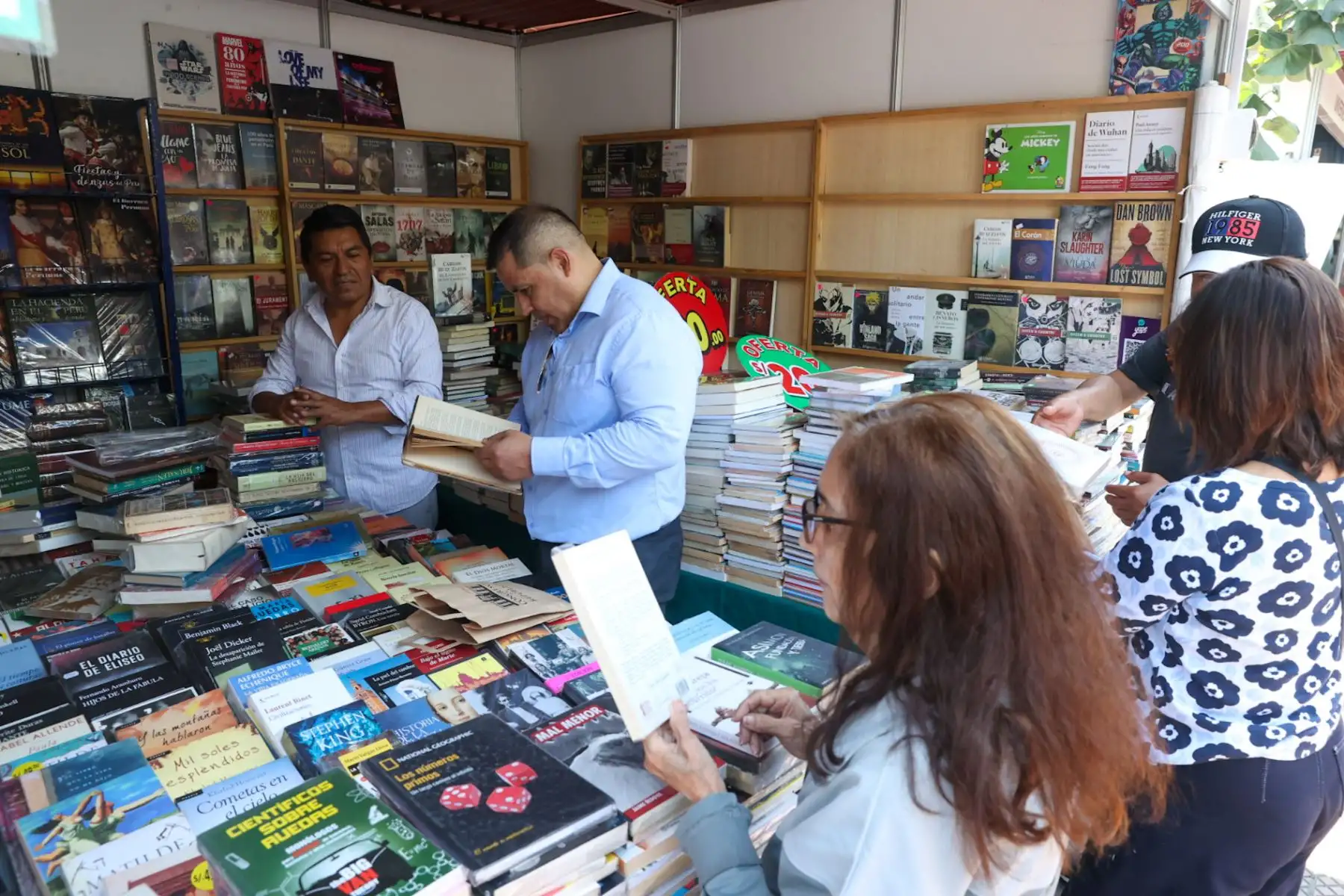 Se inauguró la 45 edición de la feria del libro Ricardo Palma en el parque Kennedy, Miraflores

Foto: ANDINA/Juan Carlos Guzmán Negrini