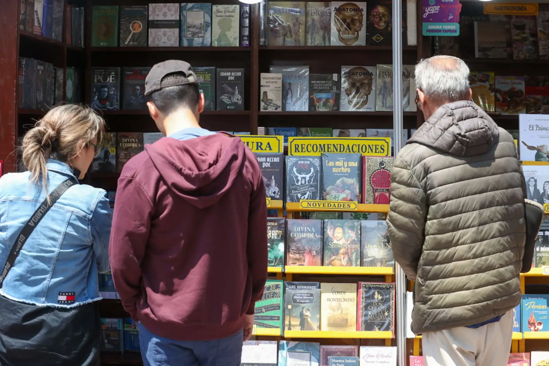 Se inauguró la 45 edición de la feria del libro Ricardo Palma en el parque Kennedy, Miraflores

Foto: ANDINA/Juan Carlos Guzmán Negrini