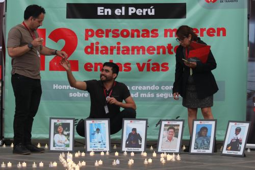 Ceremonia en Memoria de las Víctimas de Siniestros de Tránsito