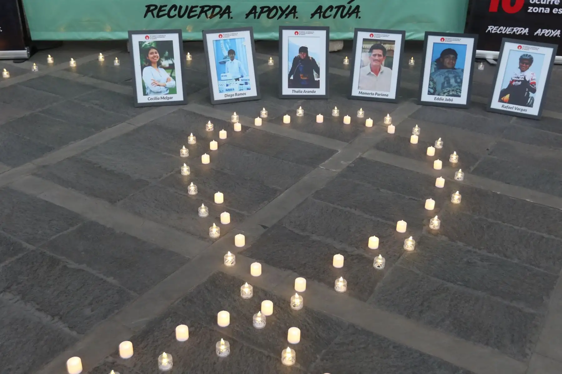 En el marco de la conmemoración del Día Mundial en Memoria de las Víctimas de Siniestros de Tránsito, el Ministerio de Transportes y Comunicaciones convoca a la ceremonia para honrar la memoria de las víctimas y reafirmar el compromiso del MTC de reducir el índice de muertes y lesiones causadas por los siniestros viales, en esta importante fecha de reflexión y acción. FOTO: ANDINA/Héctor Vinces