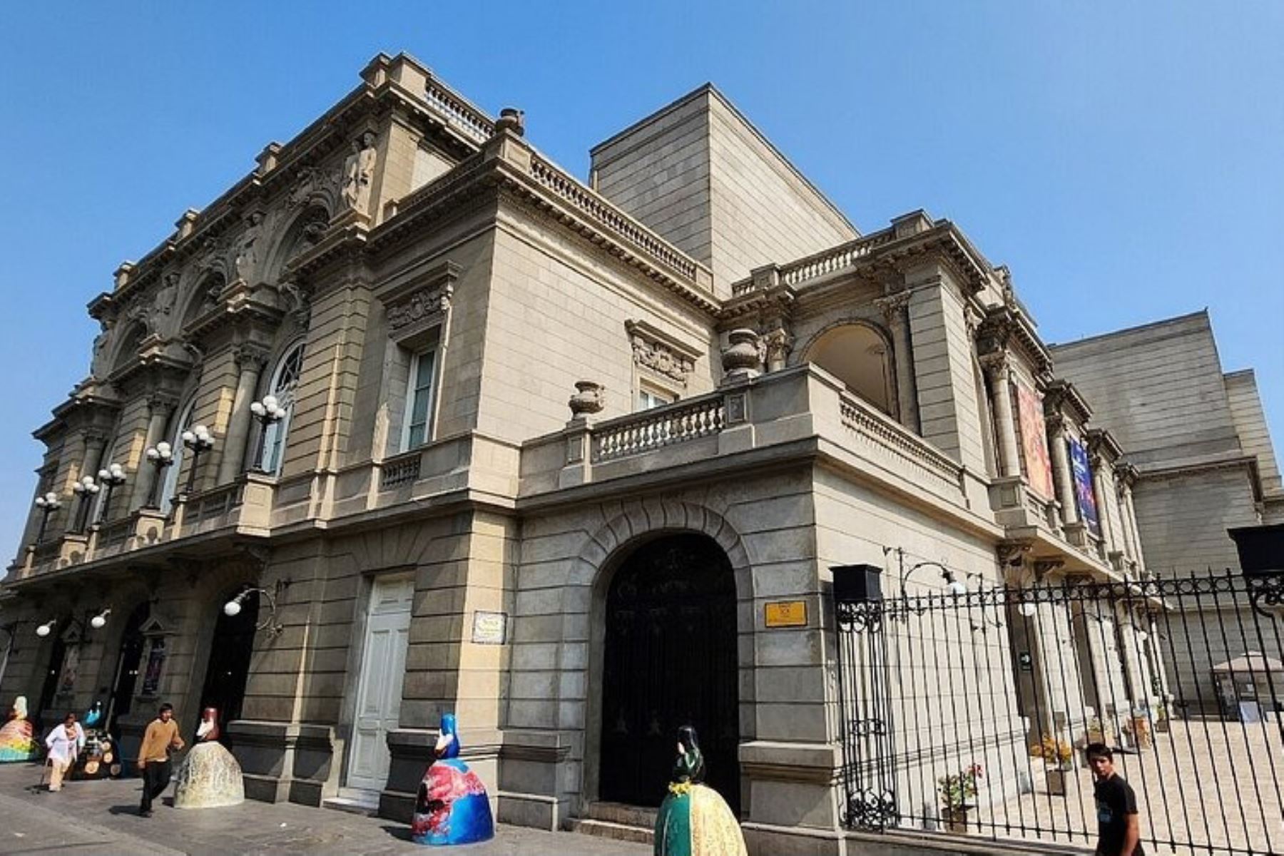 El bello e histórico Teatro Municipal de Lima. Foto: ANDINA/Difusión