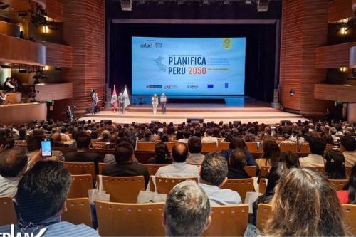 Congreso Internacional Planifica Perú 2050 organizado por Ceplan. Foto: ANDINA/Difusión