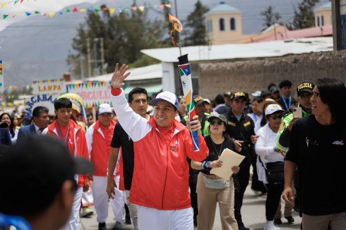 La Antorcha Bolivariana ya recorre las calles de Ayacucho 