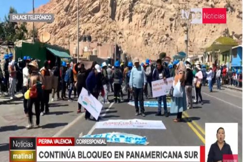 La venta de pasajes al sur del país en Lima y viceversa está restringido debido al bloqueo de la Panamericana sur por los mineros artesanales e informales.