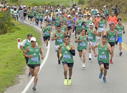 La edición 2024 de la Maratón Internacional de los Andes, que se celebró en Huancayo, tuvo una característica especial por el Bicentenario de la Independencia de Perú. ANDINA/Difusión