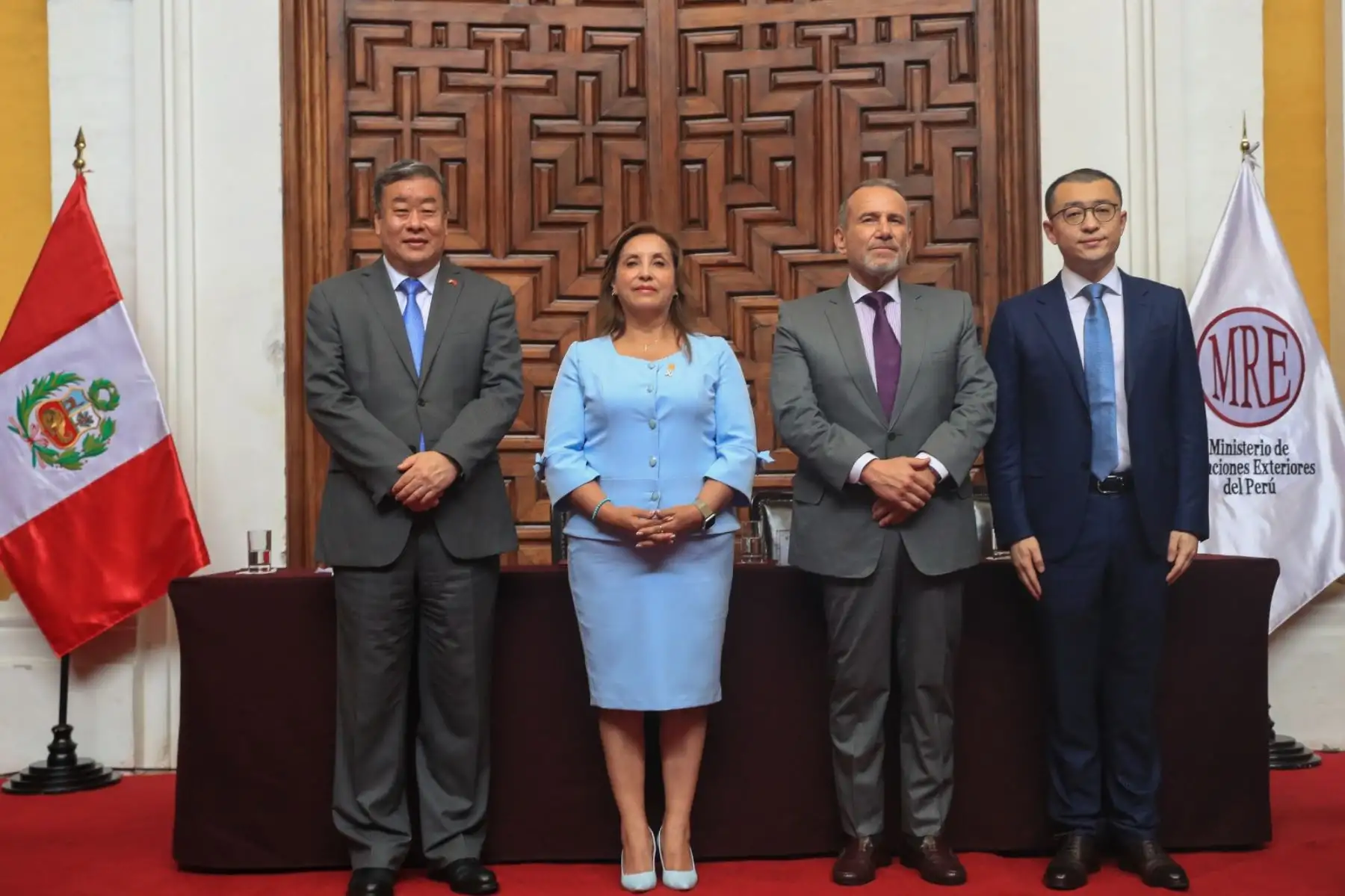 La presidenta de la República, Dina Ercilia Boluarte Zegarra, participa en la ceremonia de presentación del programa “Cultiva Talento Digital”. Foto: ANDINA/Prensa Presidencia