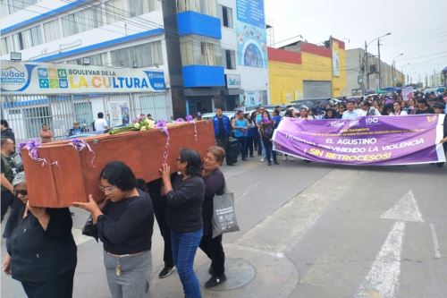 El Agustino: realizan marcha por el Día Internacional de la No violencia Contra la Mujer. Foto: ANDINA/Difusión.