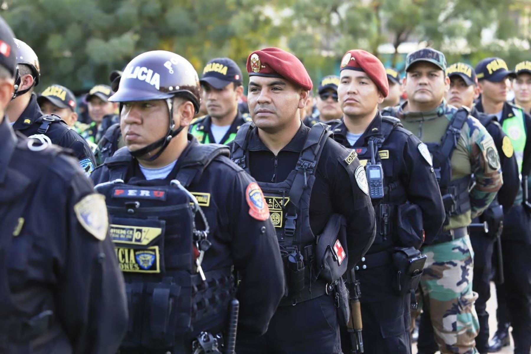 Mininter presenta proyecto para contar con 8,000 policías más que combatan el crimen. Foto: ANDINA/Difusión.