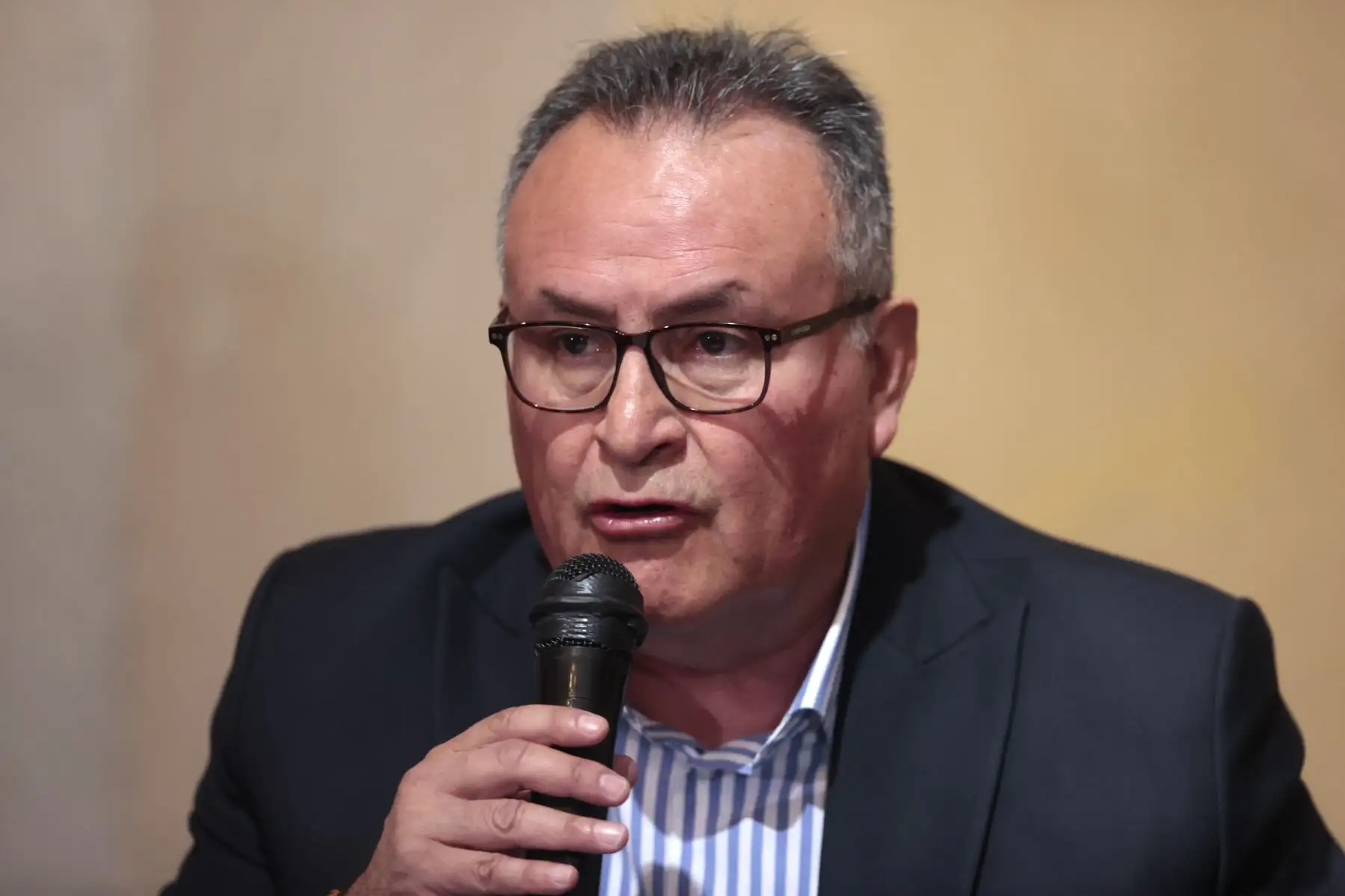 Julio Cáceres, Presidente de la Cámara de Comercio e Industria de Arequipa. CADE 2024.
Foto: ANDINA/Vidal Tarqui