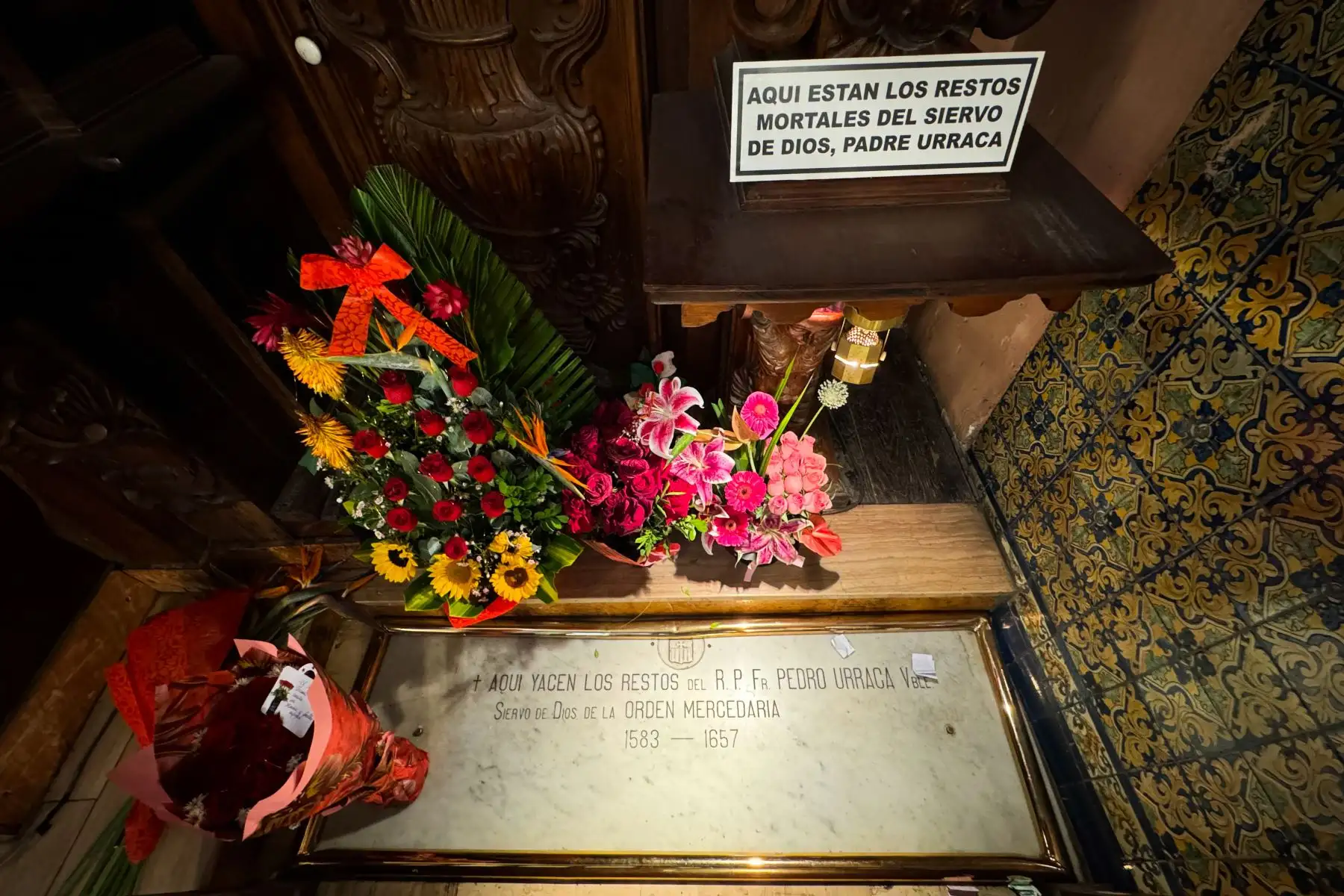 Recién hace pocos años se tiene una segunda imagen de reciente (que salvaguarda el altar dedicado al capitán Villegas), es la que ahora sale para bendecir por las calles a sus devotos. Foto: ANDINA/Daniel Bracamonte