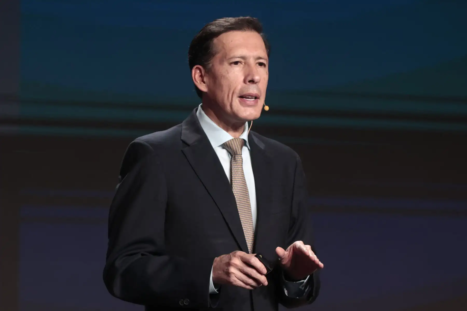 Norman Loayza, Director del grupo de Indicadores Globales del Banco Mundial.CADE 2024. Foto: ANDINA/Vidal Tarqui