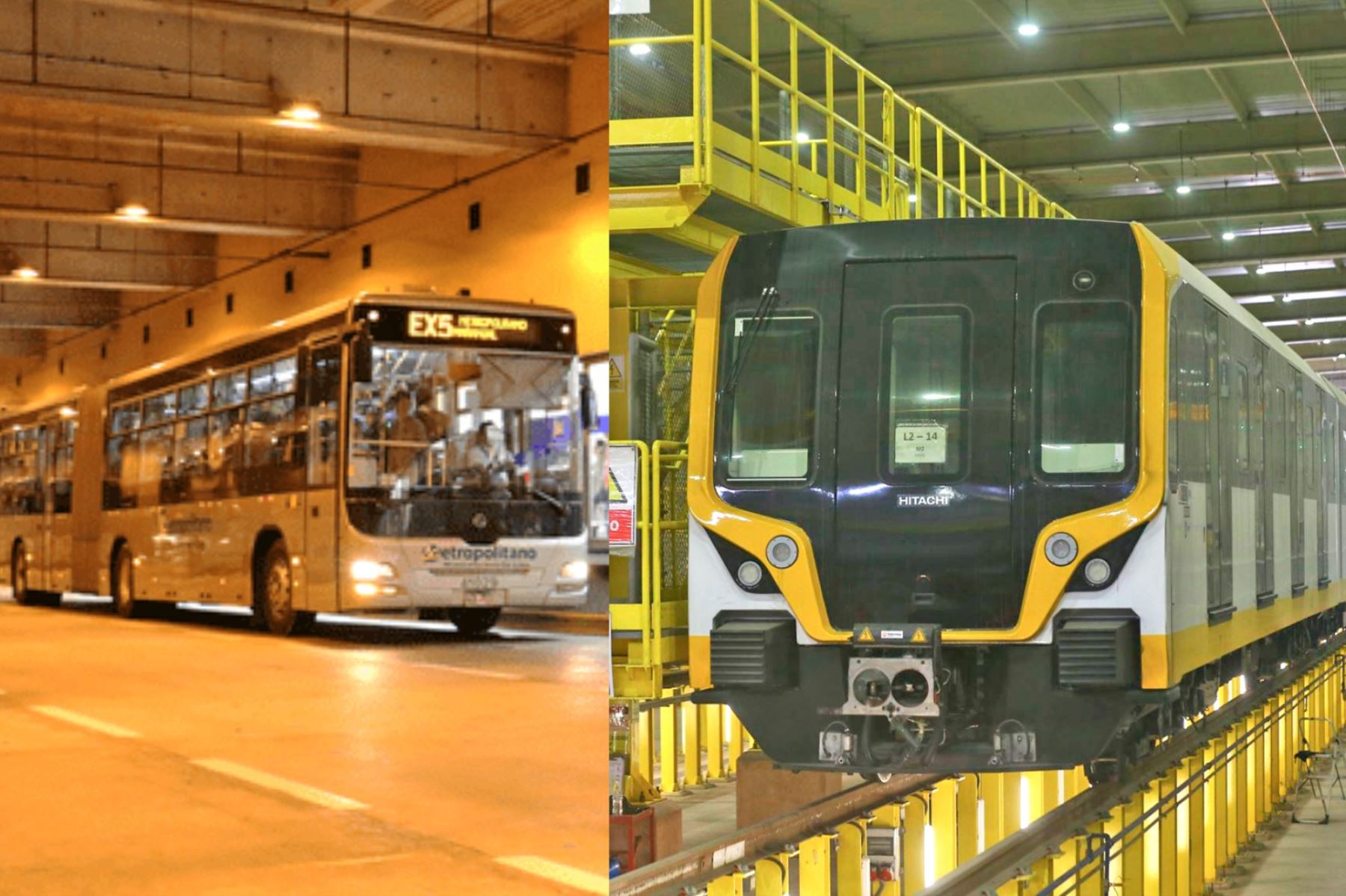 Para la interconexión de ambas estaciones, el proyecto de la Línea 2 contempla la construcción de un túnel de aproximadamente 180 metros de longitud. Foto: ANDINA/difusión.