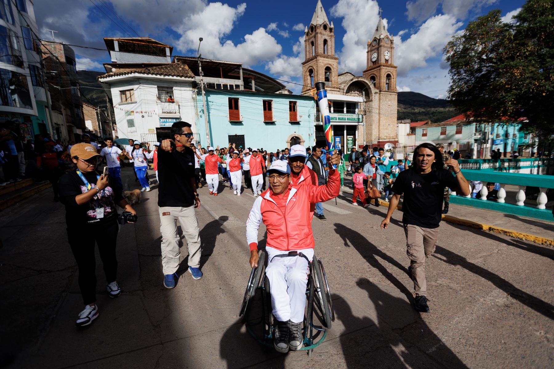 La Antorcha Bolivariana recorre rumbo a los Juegos Bolivarianos del Bicentenario Ayacucho 2024