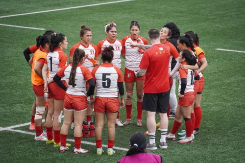 Selección peruana femenina de rugby Foto: Ayacucho 2024