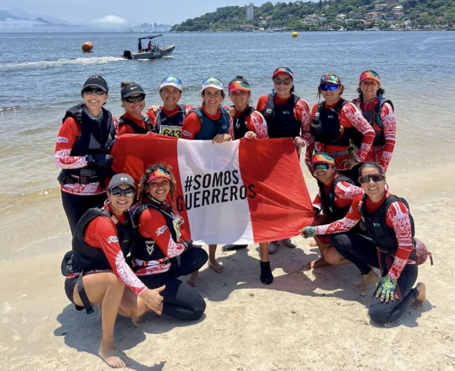 La selección peruana de canoas polinesias tuvo destaca actuación en Brasil