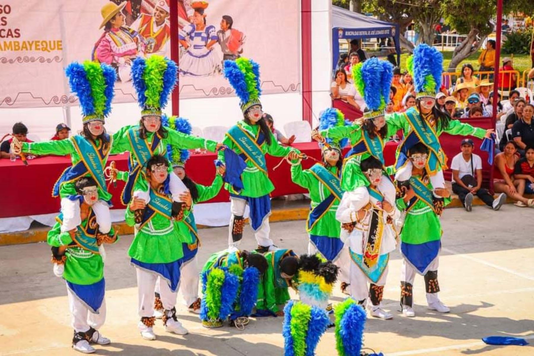 El jurado evaluó la puntualidad, vestuario, coreografía, dominio del escenario, música y comunicación corporal. Foto: ANDINA/Difusión