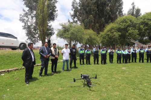 La Municipalidad Distrital de El Tambo ha adquirido tres drones para fortalecer la vigilancia aérea.