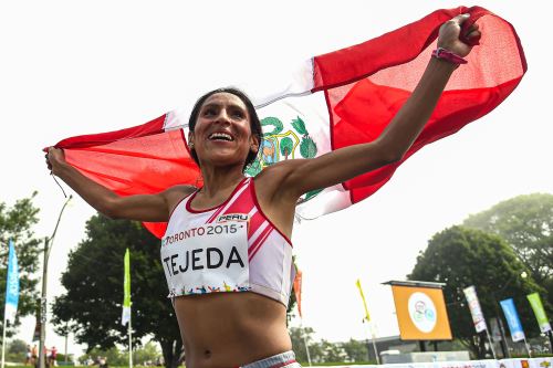 Gladys Tejeda participará en los Juegos Bolivarianos Ayacucho 2024 Foto: AFP