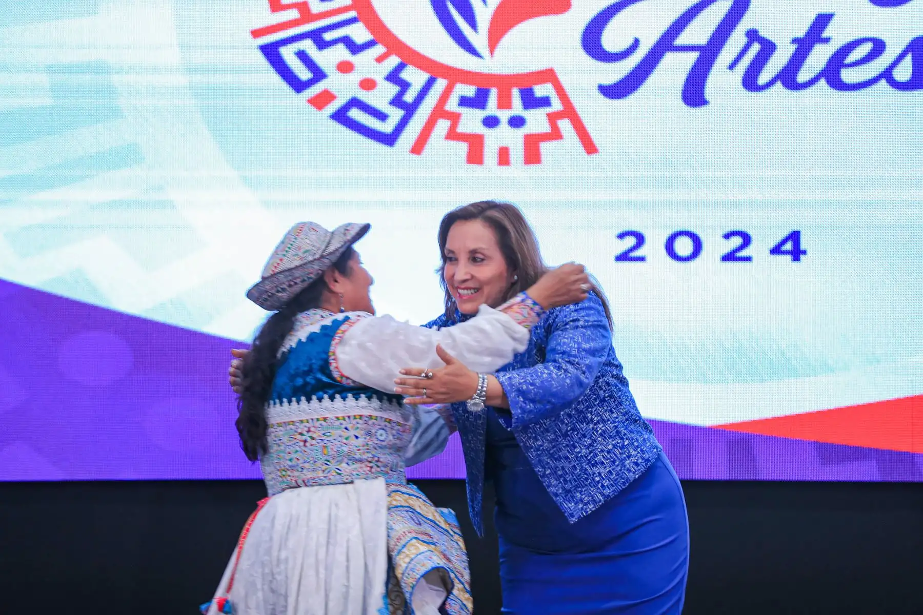 Premio Nacional a la Mujer Artesana. Foto: ANDINA/Prensa Presidencia
