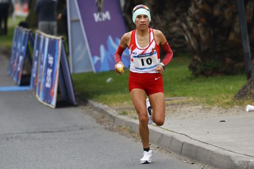 Gladys Tejeda busca triunfar en la carrera de cross country