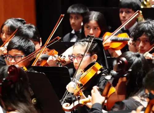 Maestro Tarazona destaca los beneficios de la música desde la niñez. Foto: Cortesía