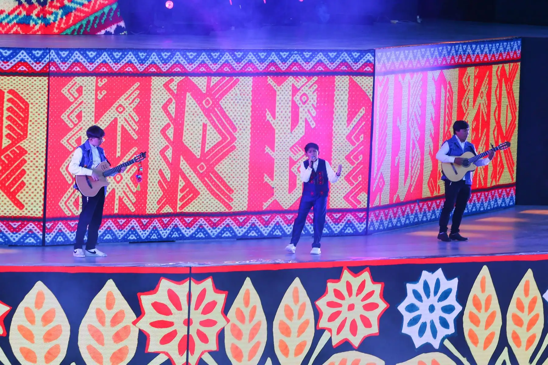 Imágenes de la inauguración de los Juegos Bolivarianos Ayacucho 2024. Foto: ANDINA/Eddy Ramos