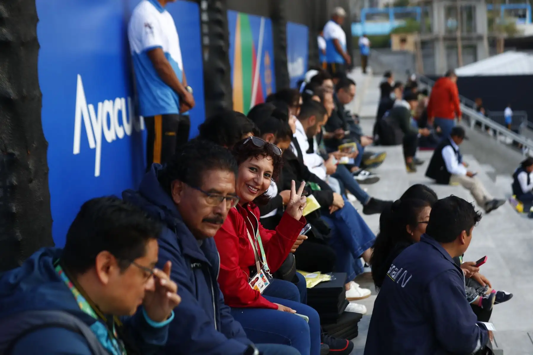 Desde el estadio Las Américas de Huamanga, se realizó la ceremonia oficial de inauguración de los Juegos Bolivarianos Bicentenario Ayacucho 2024, con números artísticos y el desfile de cada una de las delegaciones participantes. Foto: ANDINA/Daniel Bracamonte