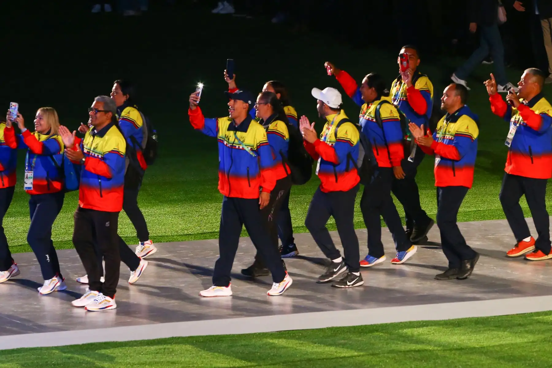 Delegaciones de Perú y países latinoamericanos participan en la inauguración de los Juegos Bolivarianos 2024. Foto: ANDINA/ Eddy Ramos