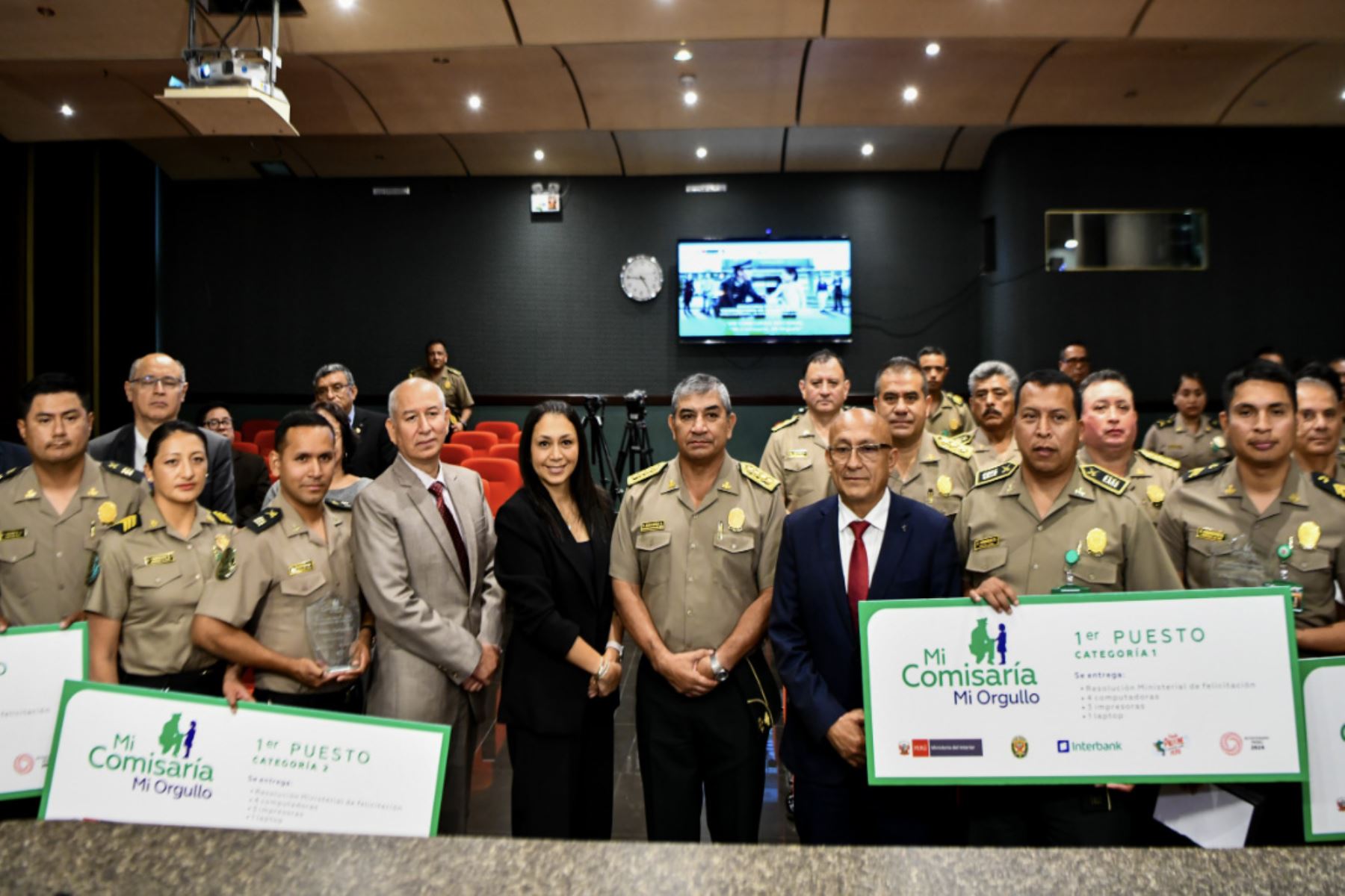 El concurso fue organizado por el Ministerio del Interior (Mininter), con apoyo de Interbank. Foto: ANDINA/Difusión