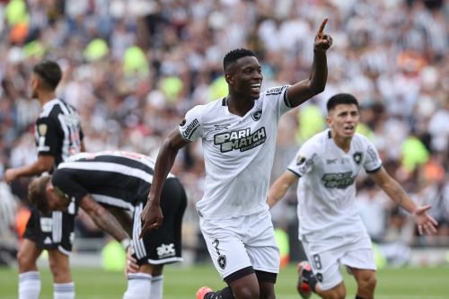 Partido final de la Copa Libertadores entre los equipos brasileños Atlético Mineiro y Botafogo