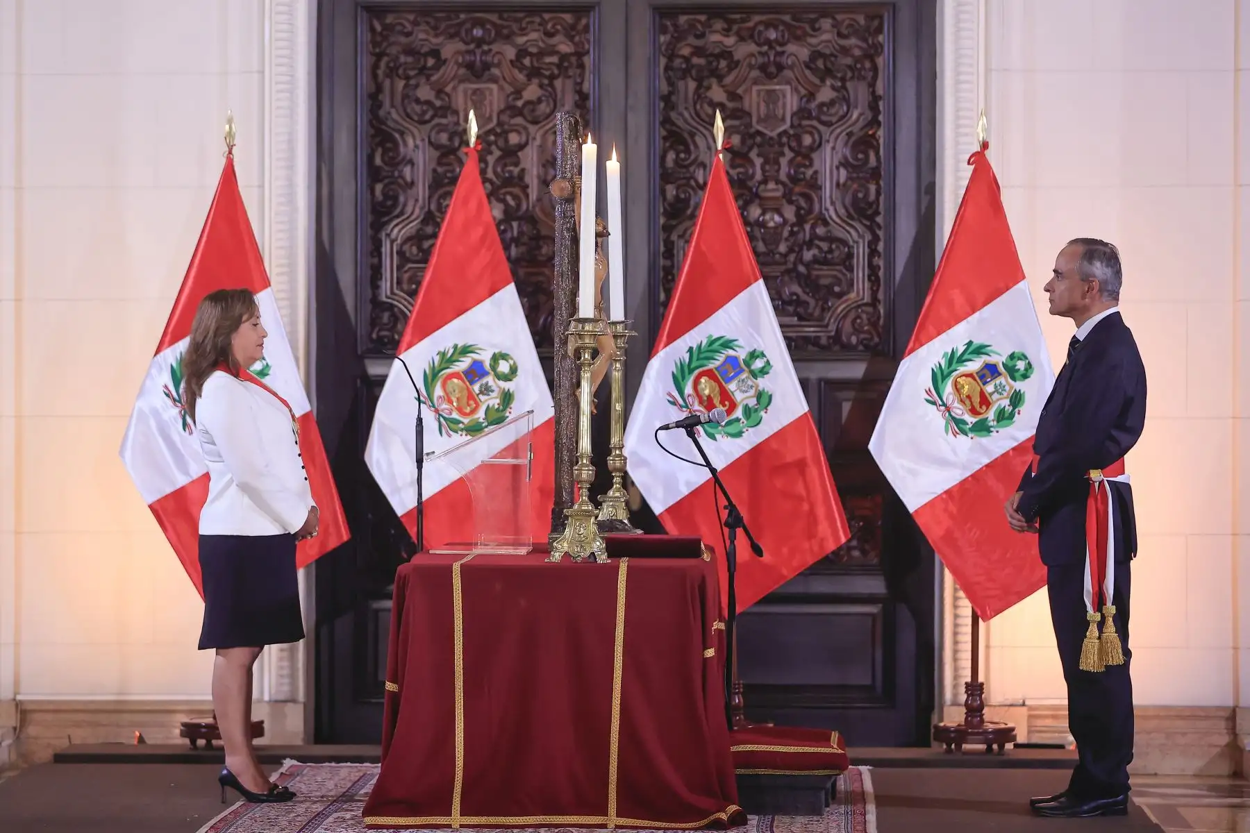 Jorge Luis José Montero Cornejo, juró como nuevo ministro de Energía y Minas. Foto: ANDINA/Prensa Presidencia