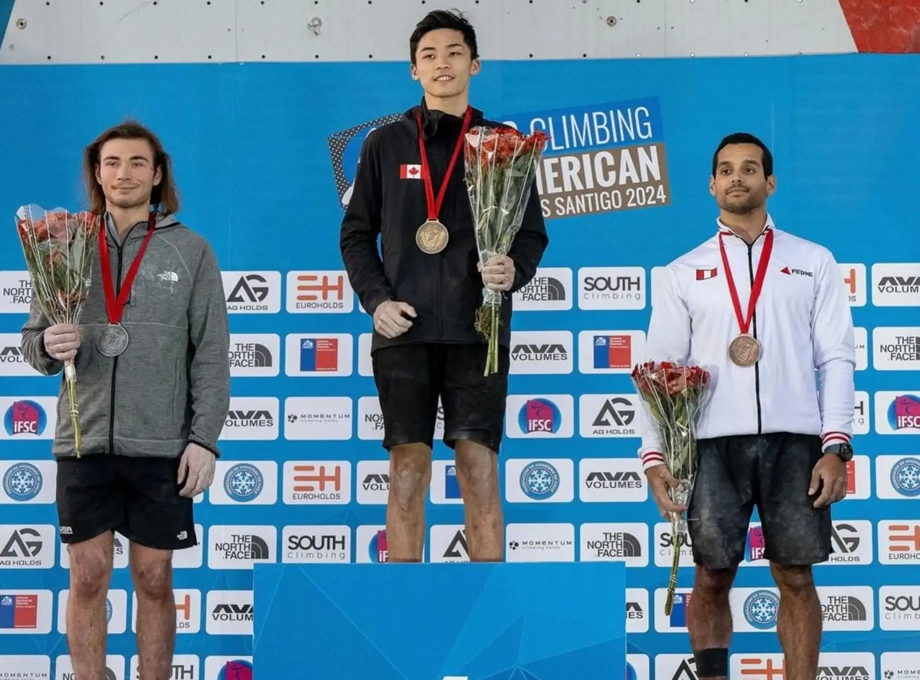 Diego Lequerica subió al tercer escalón del podio en Chile