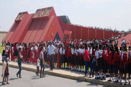 Museo Tumbas Reales de Sipán, ubicado en la ciudad de Lambayeque, alcanzó un total de 152,840 visitantes entre enero y octubre de 2024. ANDINA/Difusión