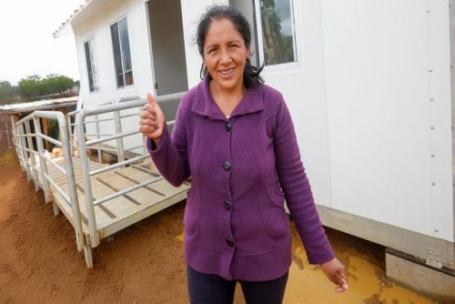 Con esta intervención, se beneficiarán a más de mil personas damnificadas por intensas lluvias producidas este año.