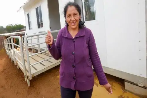 Con esta intervención, se beneficiarán a más de mil personas damnificadas por intensas lluvias producidas este año.
