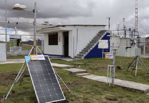 El Senamhi puso en operación un moderno equipo analizador de gases de efecto invernadero en el Observatorio de Vigilancia Atmosférica Marcapomacocha, ubicado en la provincia de Yauli, región Junín. ANDINA/Difusión