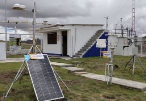 El Senamhi puso en operación un moderno equipo analizador de gases de efecto invernadero en el Observatorio de Vigilancia Atmosférica Marcapomacocha, ubicado en la provincia de Yauli, región Junín. ANDINA/Difusión