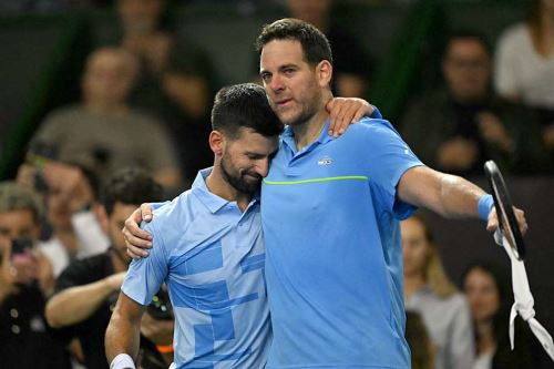 El adiós de un grande: con la presencia de Novak Djokovic, Juan Martín del Potro se despidió del tenis profesional