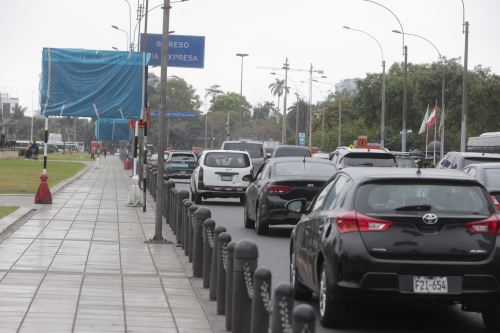 Vía expresa paseo de la República.  Foto: ANDINA/Vidal Tarqui