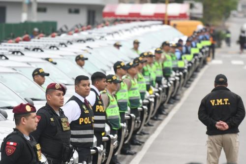 Seguridad en Villa María del Triunfo se refuerza con camionetas para la Policía. Foto: ANDINA/Difusión