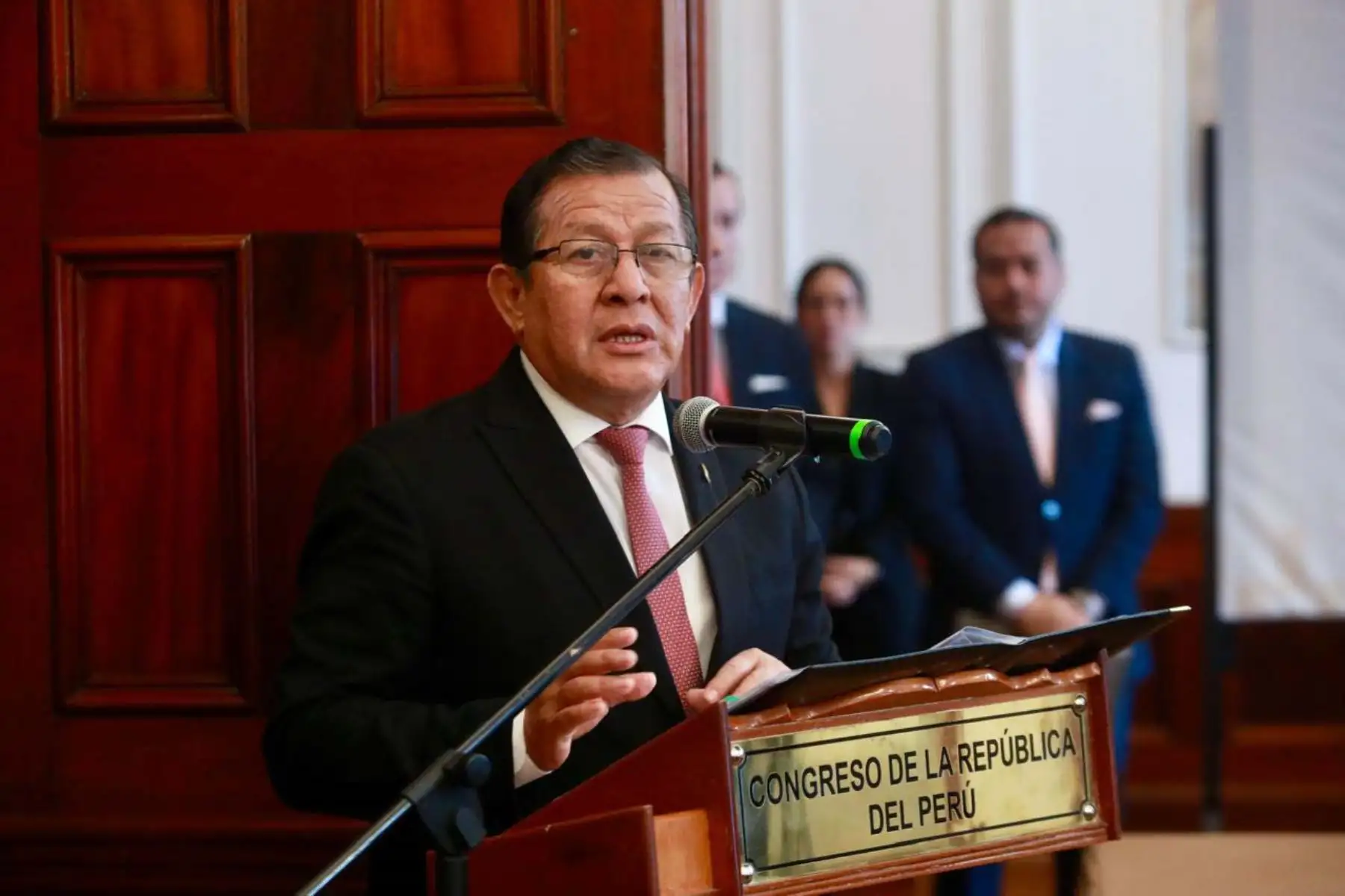 Eduardo Salhuana, presidente del Congreso. ANDINA/Difusión