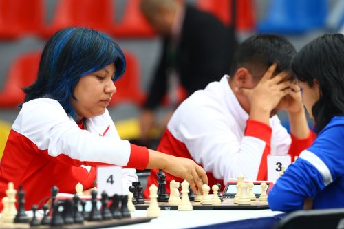 Juegos Bolivarianos 2024 :  jornada intensa  de  Ajedrez se vivió en Ayacucho