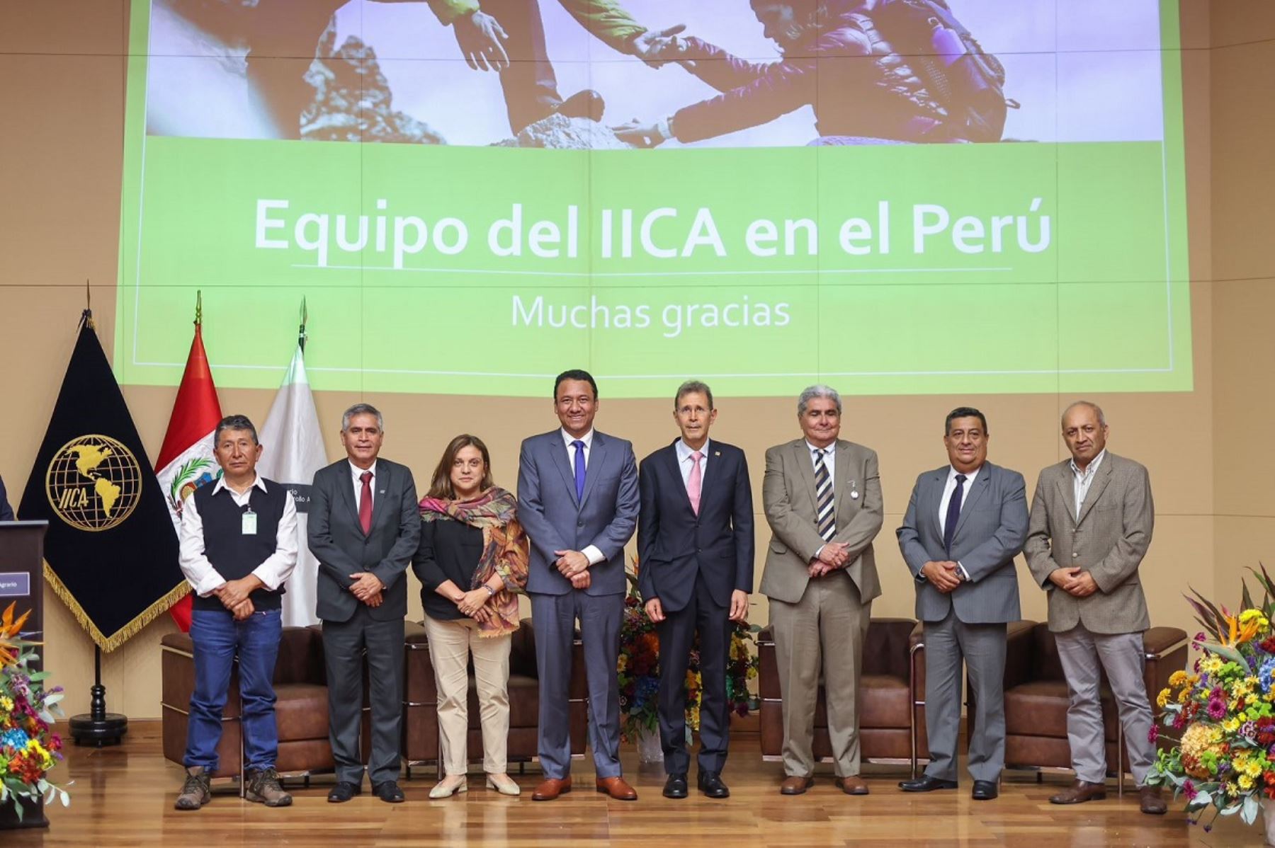 El ministro de Desarrollo Agrario y Riego, Angel Manero, participó en la ceremonia de rendición de cuentas del Instituto Interamericano de Cooperación para la Agricultura (IICA) 2022- 2024. Foto: Cortesía.