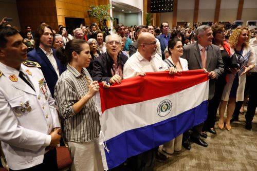 Paraguay celebra incorporación del ritmo guarania en la Lista del Patrimonio Cultural Inmaterial de la Humanidad de la Unesco. Foto: EFE