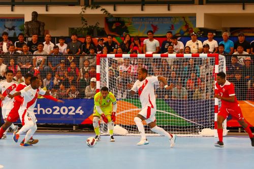 La Selección Peruana de Futsal cae por 5 a 1 en su debut frente a Panamá en los Juegos Bolivarianos Ayacucho 2024