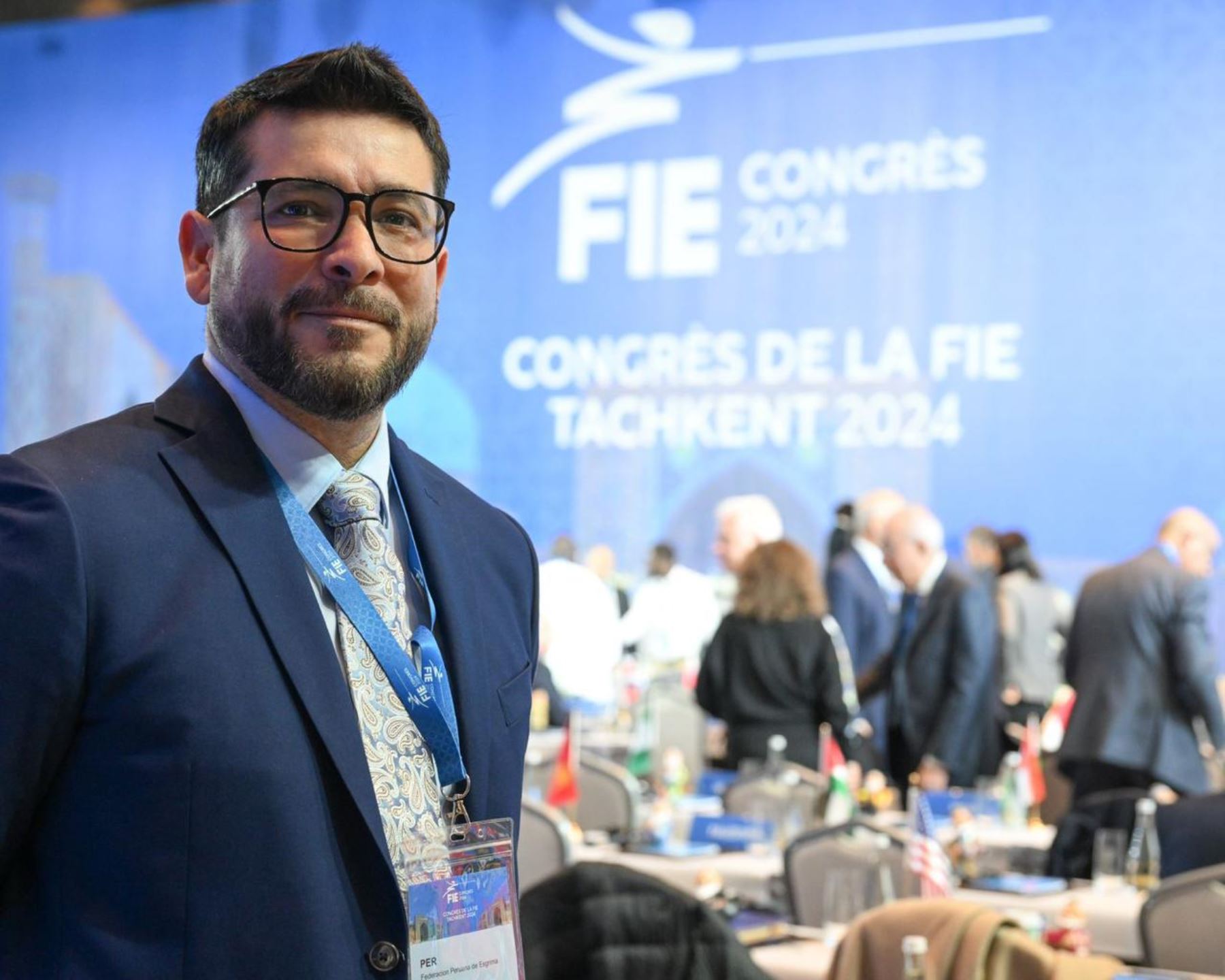 El presidente de la FDNE, Ángel Garcia, será miembro de la Federación Internacional de Esgrima