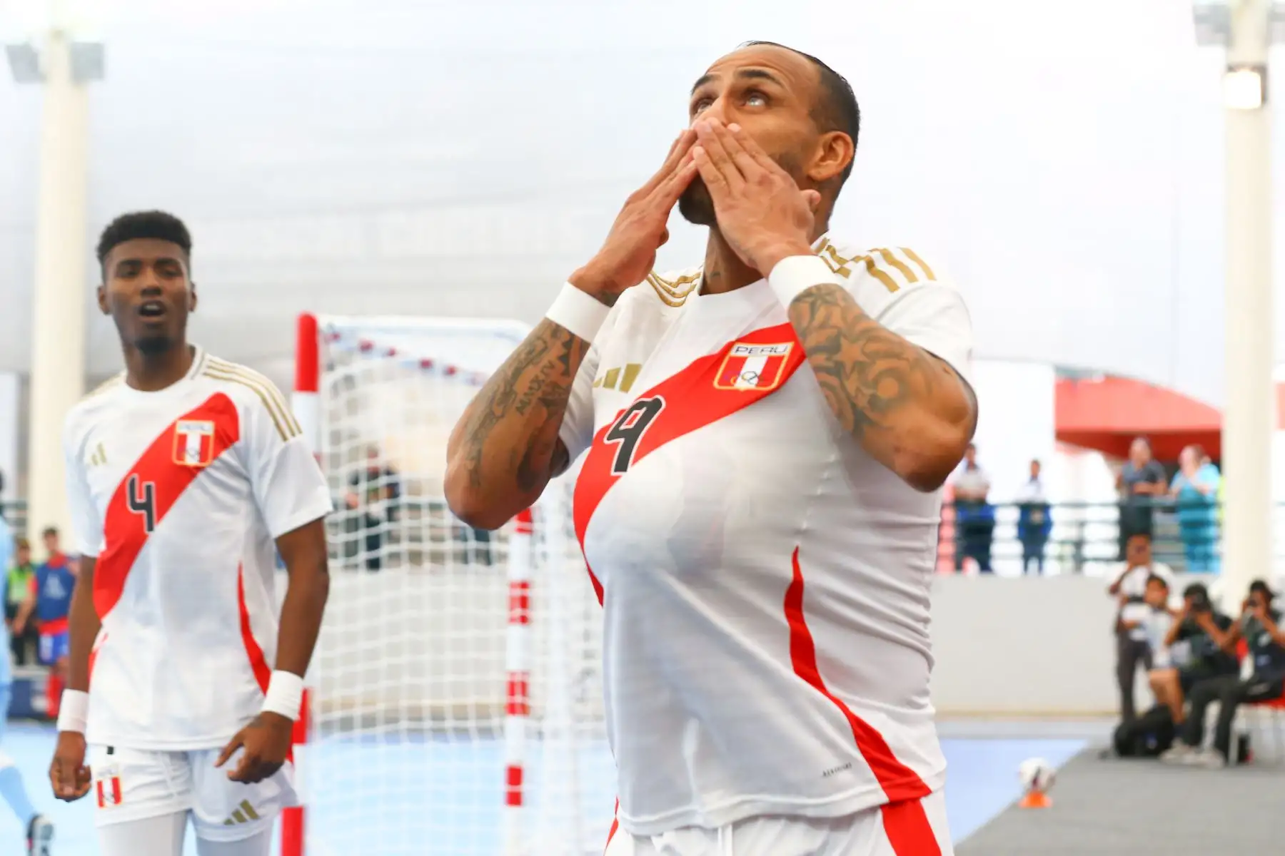 La Selección Peruana de Futsal golea 6 a 0  a Chile en los Juegos Bolivarianos Ayacucho 2024. Foto: Eddy Ramos