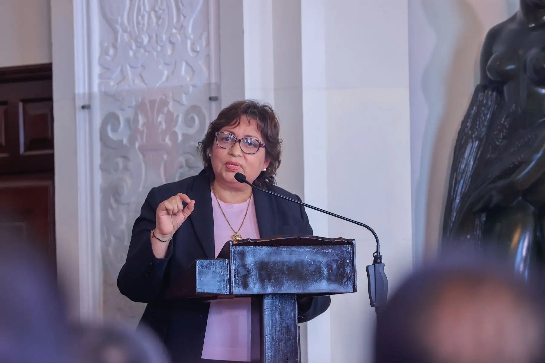 Presidenta Dina Boluarte  realiza el lanzamiento del nuevo Programa de Alimentación Escolar “Wasi Mikuna"Foto: ANDINA/Prensa Presidencia
